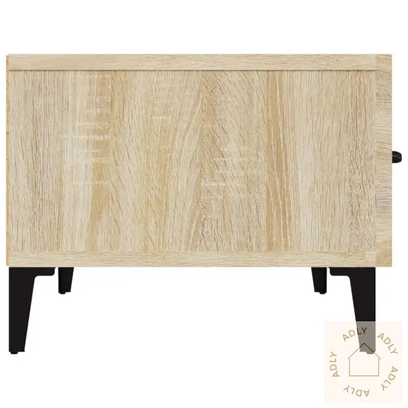 Tv-Benk Sonoma Eik 150X34,5X30 Cm Konstruert Tre