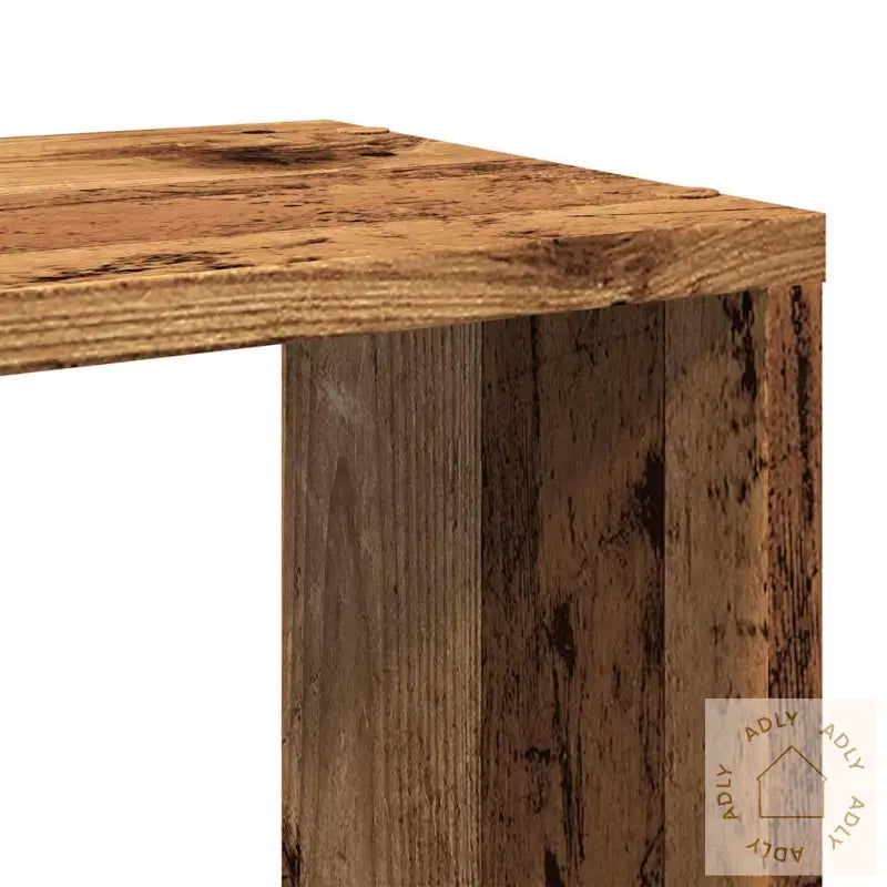 Tv-Benk Gammelt Tre 60X24X32 Cm Konstruert Tre