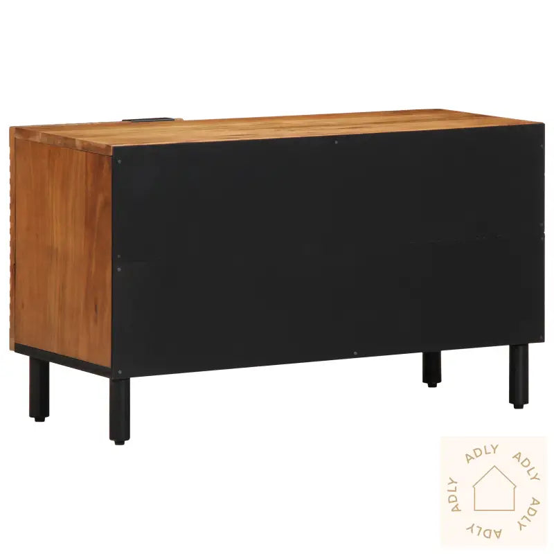 Tv-Benkskap 80X31,5X46 Cm Massivt Akasietre