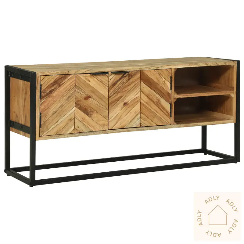 Tv-Skap 110X30X50 Cm Massivt Akasietre
