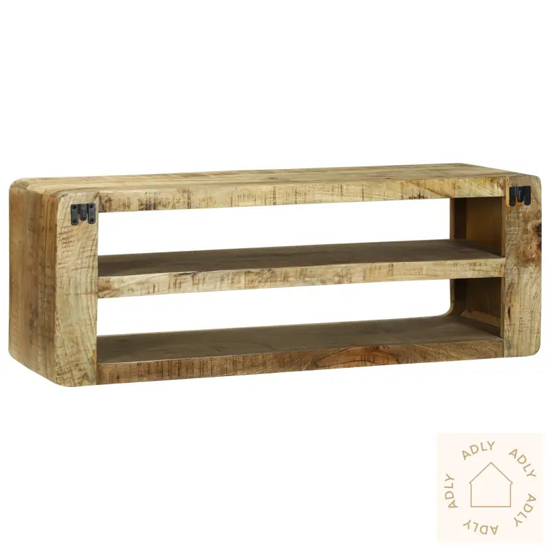 Tv-Skap 100X32X36 Cm Massivt Mangotre