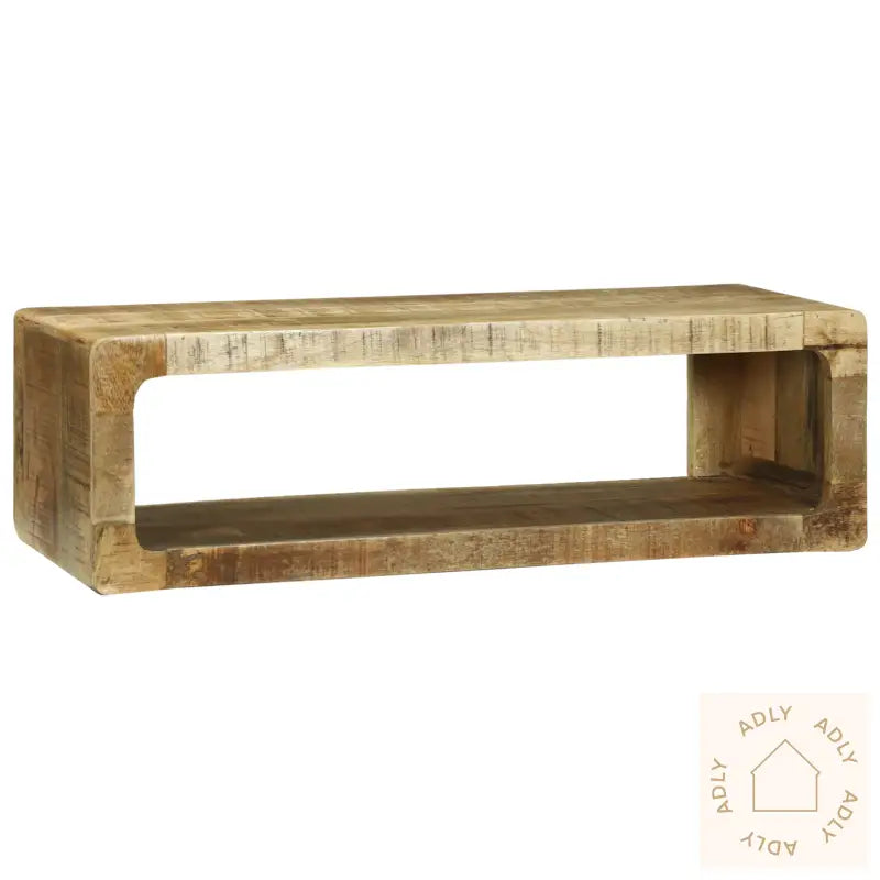 Tv Skap 80X30X25 Cm Massivt Tre Rufsete Mangotre