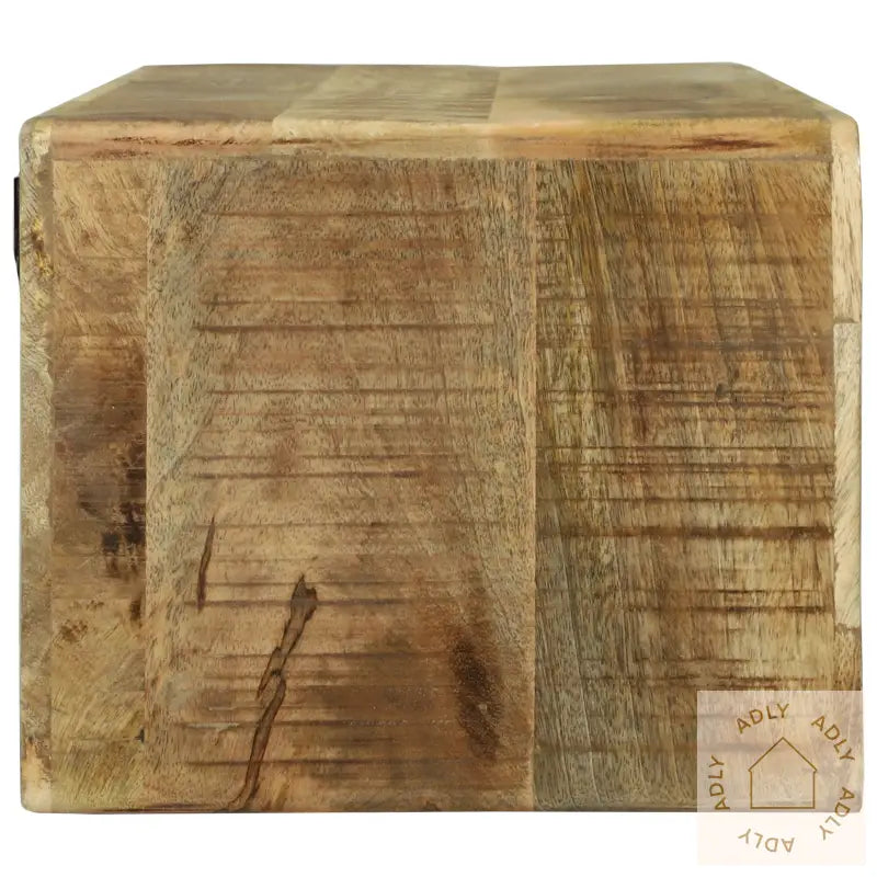 Tv Skap 80X30X25 Cm Massivt Tre Rufsete Mangotre