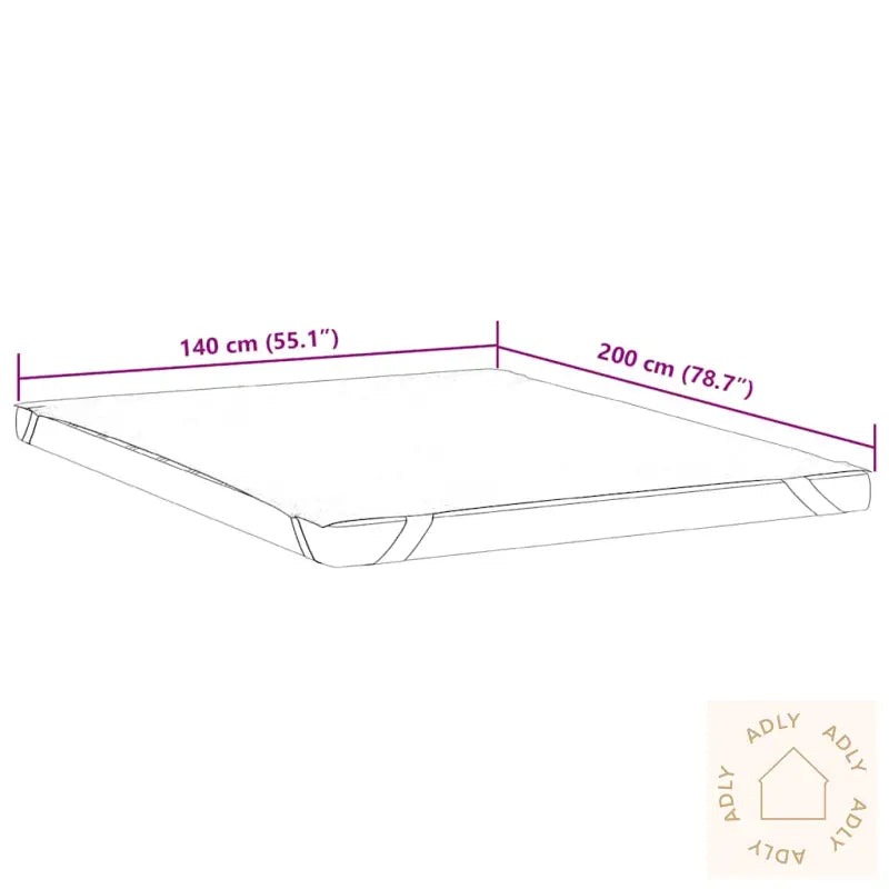 Madrassbeskytter Hvit 140X200 Cm Vanntett