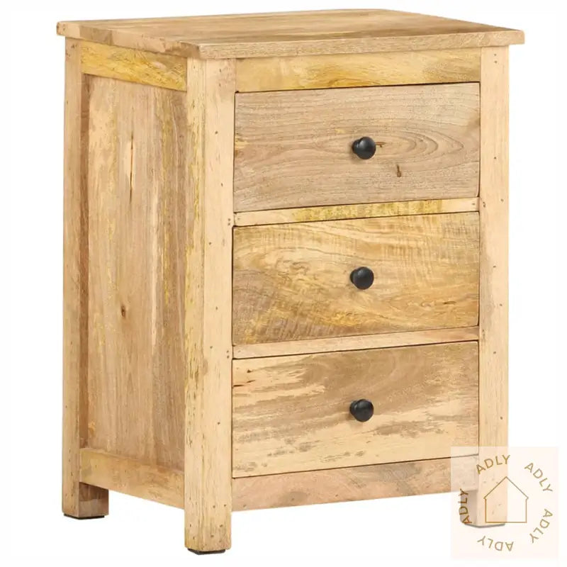 Nattbord 45X35X60 Cm Heltre Mango