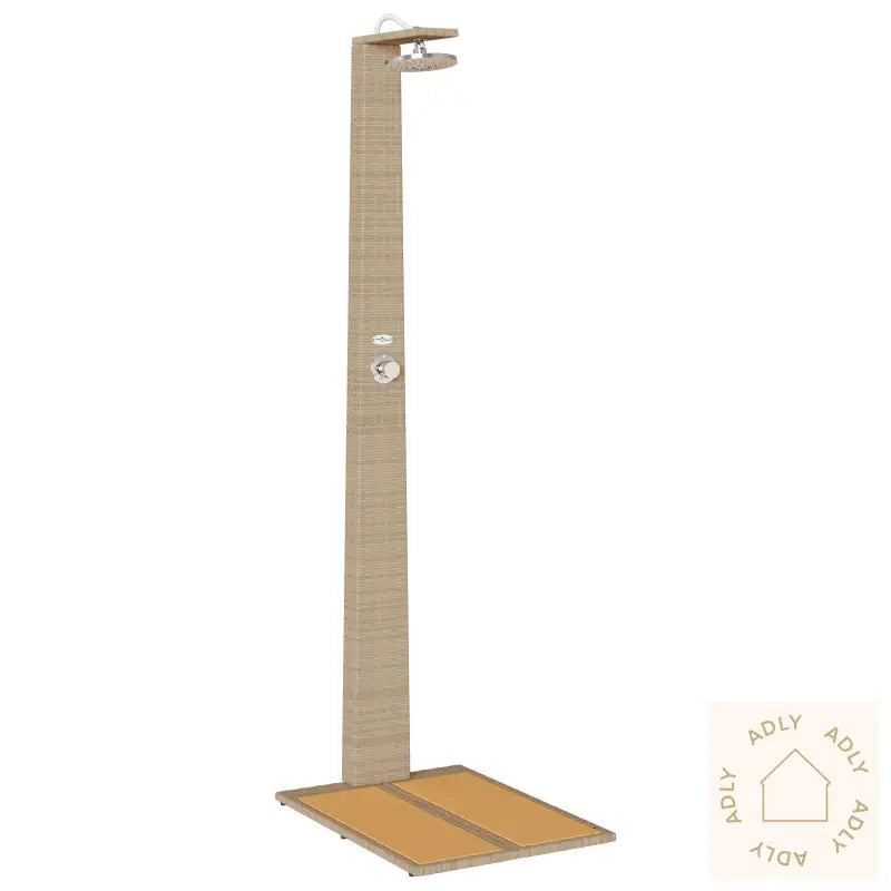 Hagedusj Beige 60X80X214 Cm Poly Rattan