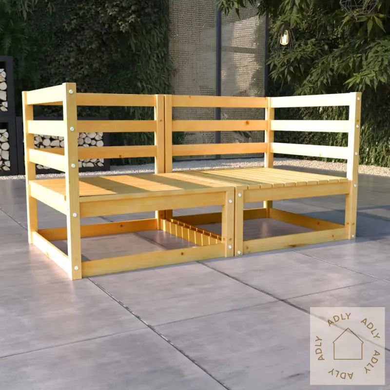 2-Seters Hagesofa Heltre Furu