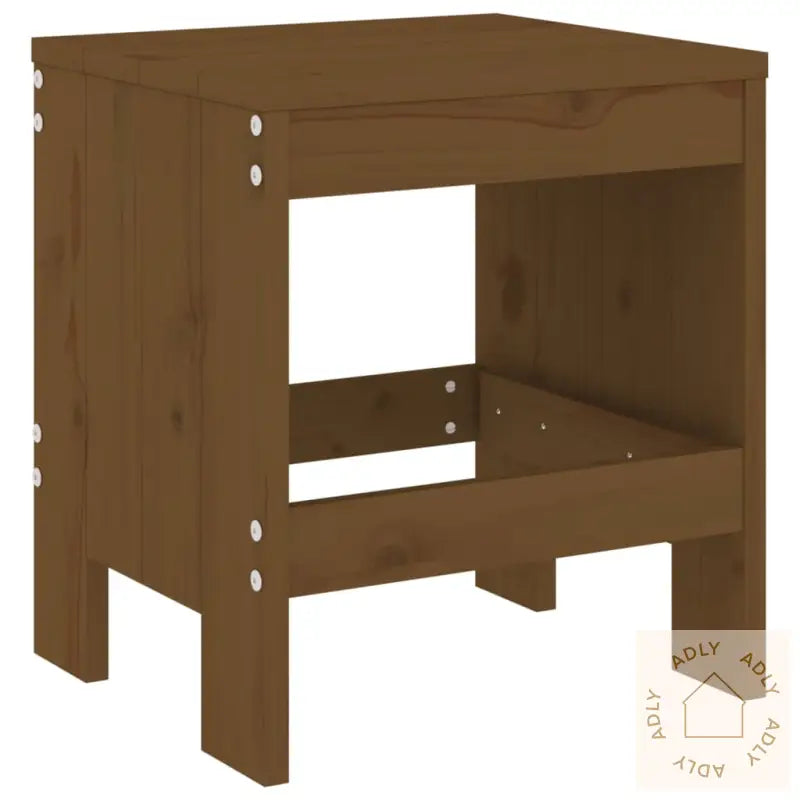 Hagebistrosett Honningbrun 3 Deler Heltre Furu
