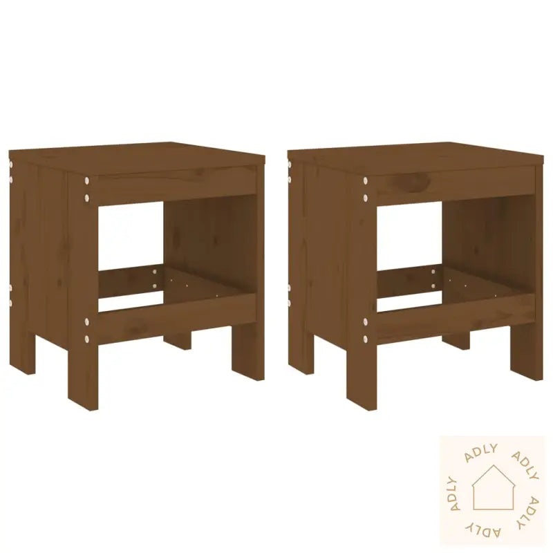 Hagebistrosett Honningbrun 3 Deler Heltre Furu