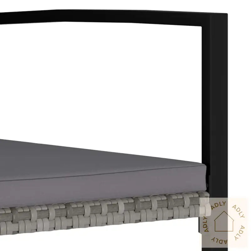 Hagespisegruppe 3 Deler Polyrotting Grå