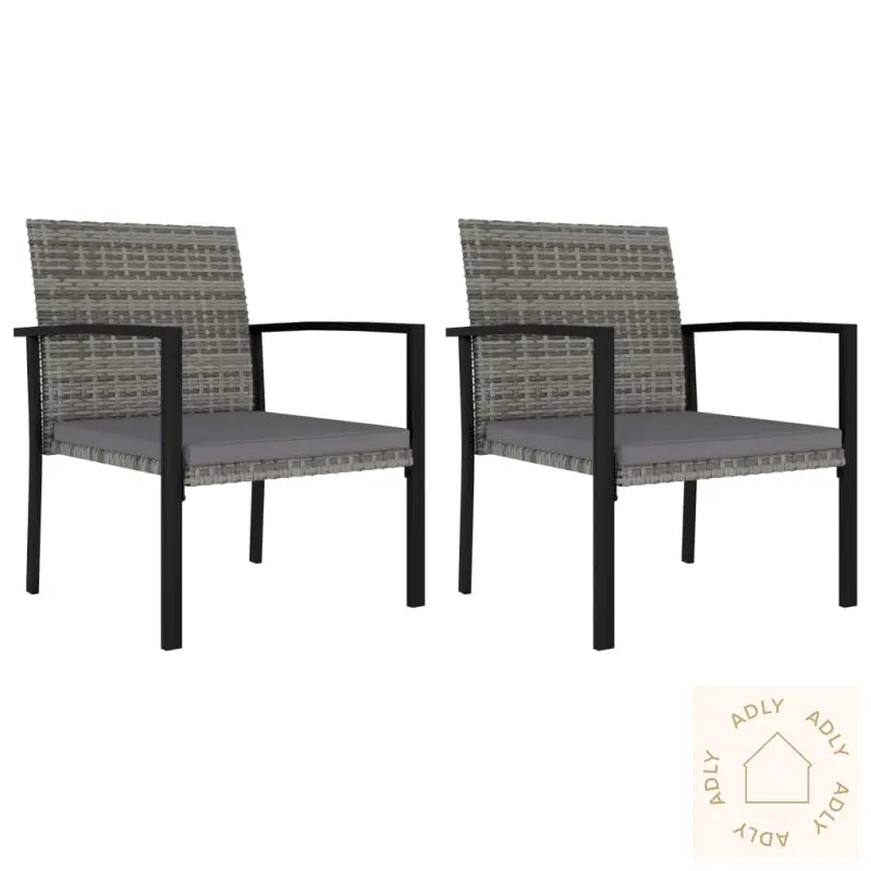 Hagespisegruppe 3 Deler Polyrotting Grå