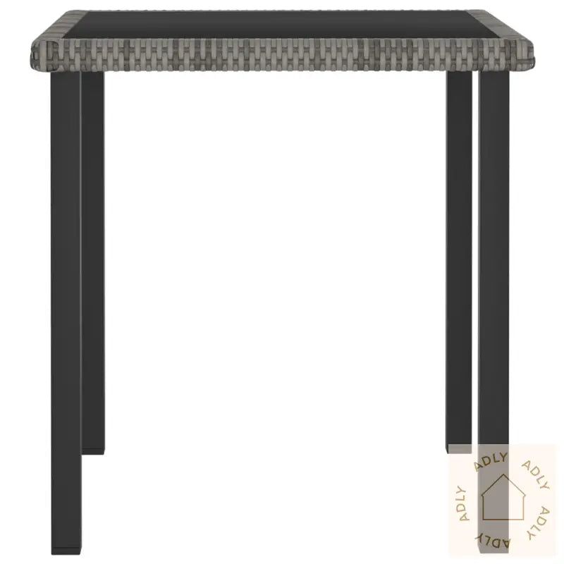 Hagespisegruppe 3 Deler Polyrotting Grå