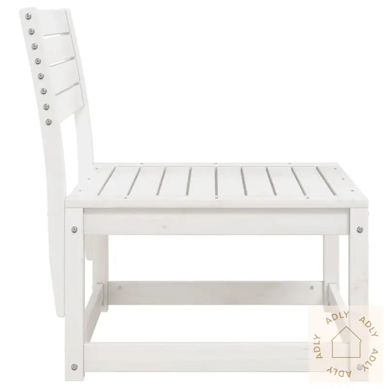 Hagesofa Hvit Heltre Furu