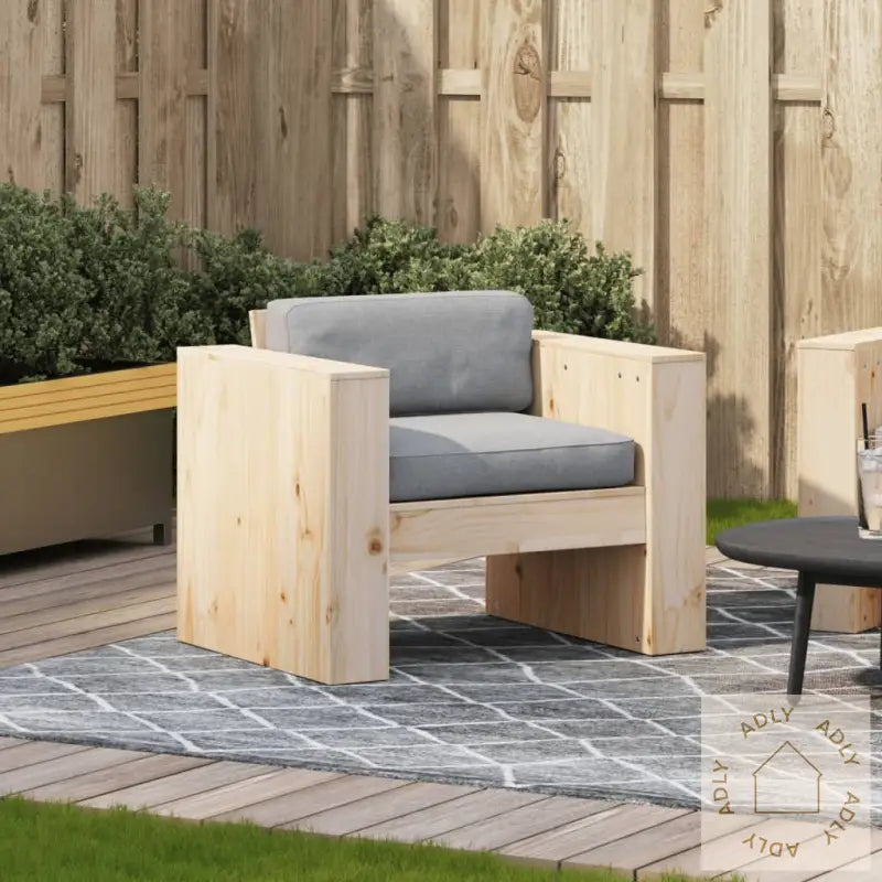 Hagesofa 79X60X62 Cm Heltre Furu
