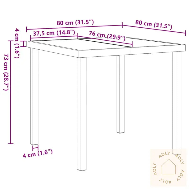 Utendørs Stoler Med Puter 3 Pcs Beige Kremhvit 80 X 80 X 73 Cm