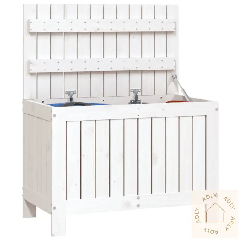 Putekasse Hvid 76X42,5X54 Cm Heltre Furu