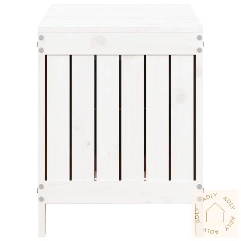 Putekasse Hvid 76X42,5X54 Cm Heltre Furu