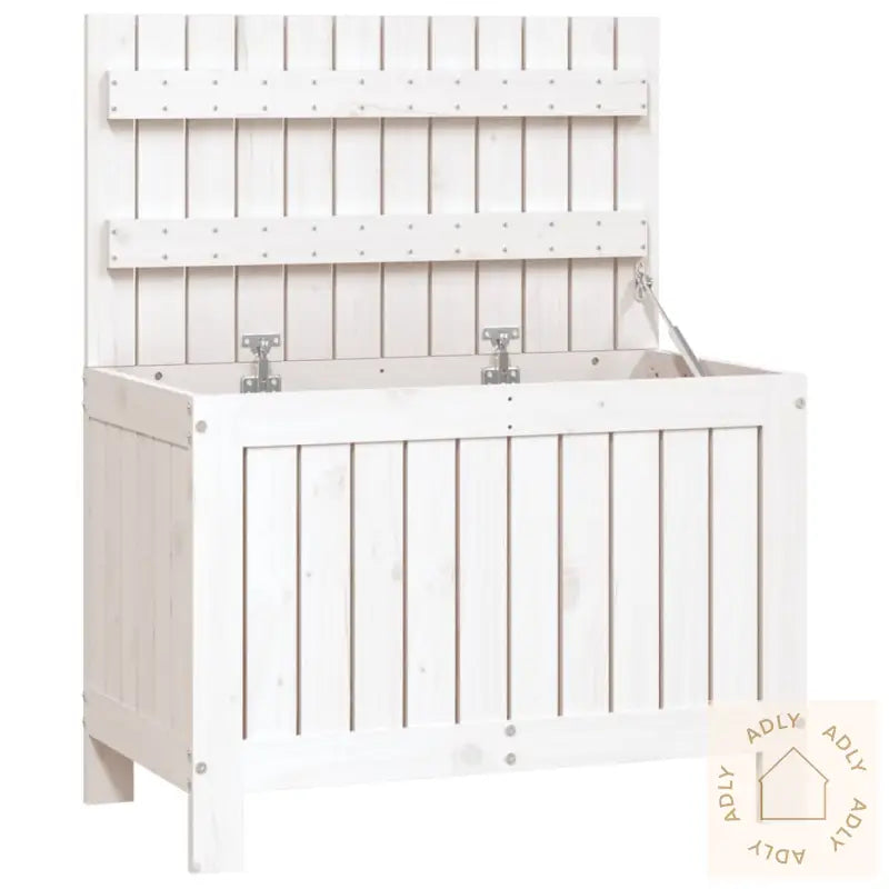 Putekasse Hvid 76X42,5X54 Cm Heltre Furu