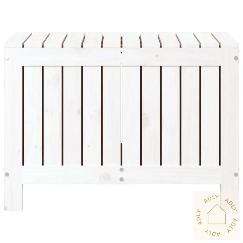 Putekasse Hvid 76X42,5X54 Cm Heltre Furu