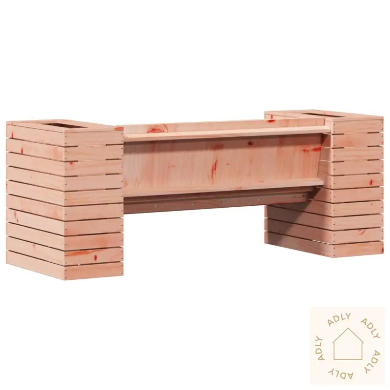 Benk Med Plantekasser 167,5X60X65 Cm Heltre Douglasgran