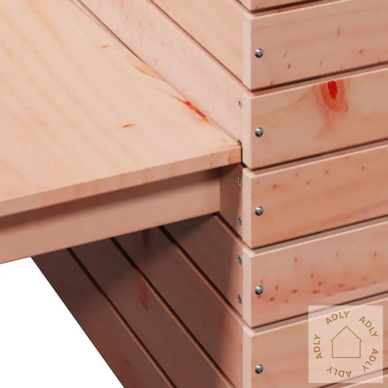 Benk Med Plantekasser 167,5X60X65 Cm Heltre Douglasgran