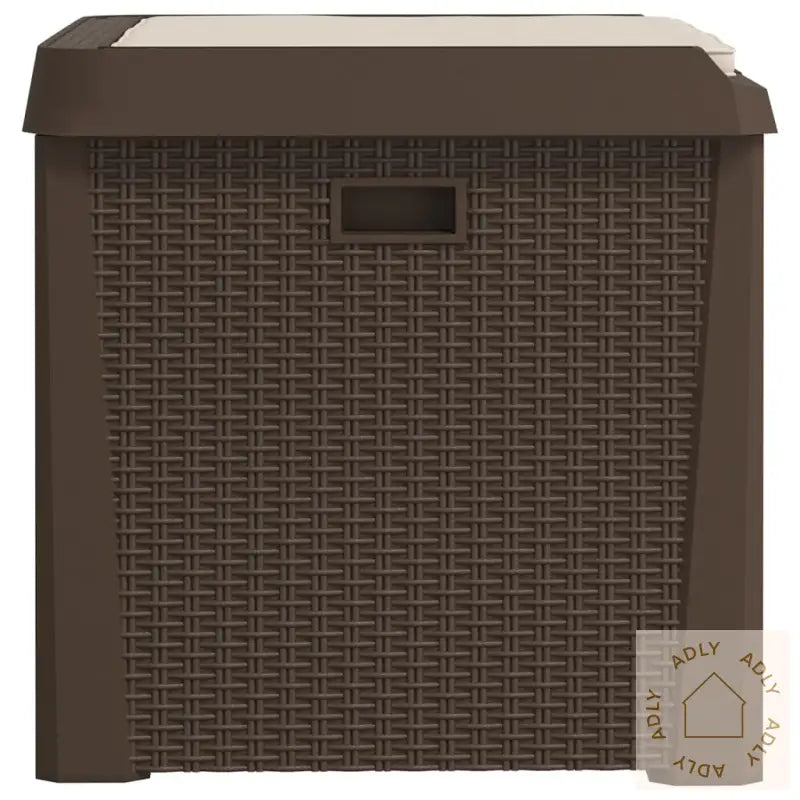 Putekasse Med Sittepute Brun 125 L Pp