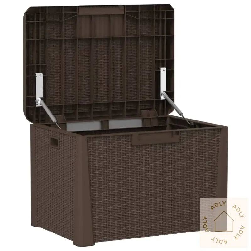 Putekasse Med Sittepute Brun 125 L Pp