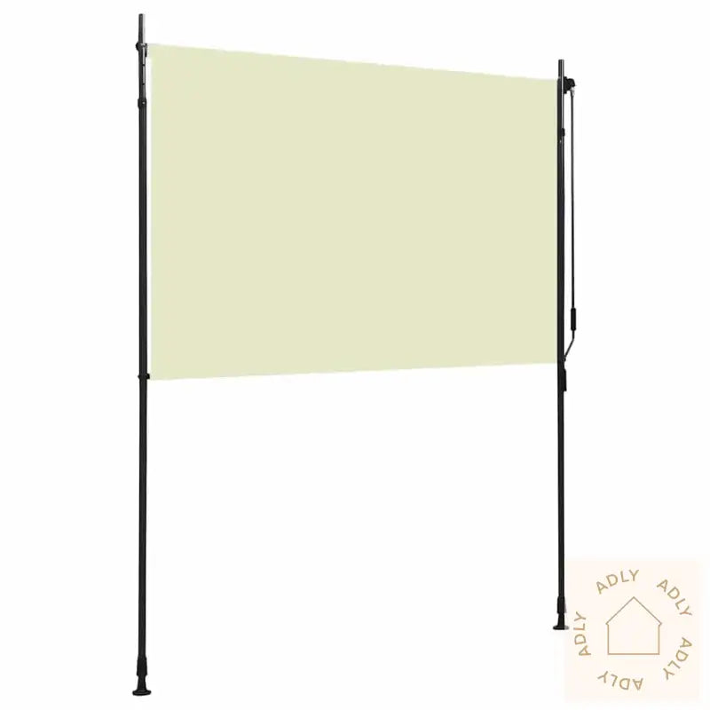 Utendørs Rullegardin 200X270 Cm Kremhvit