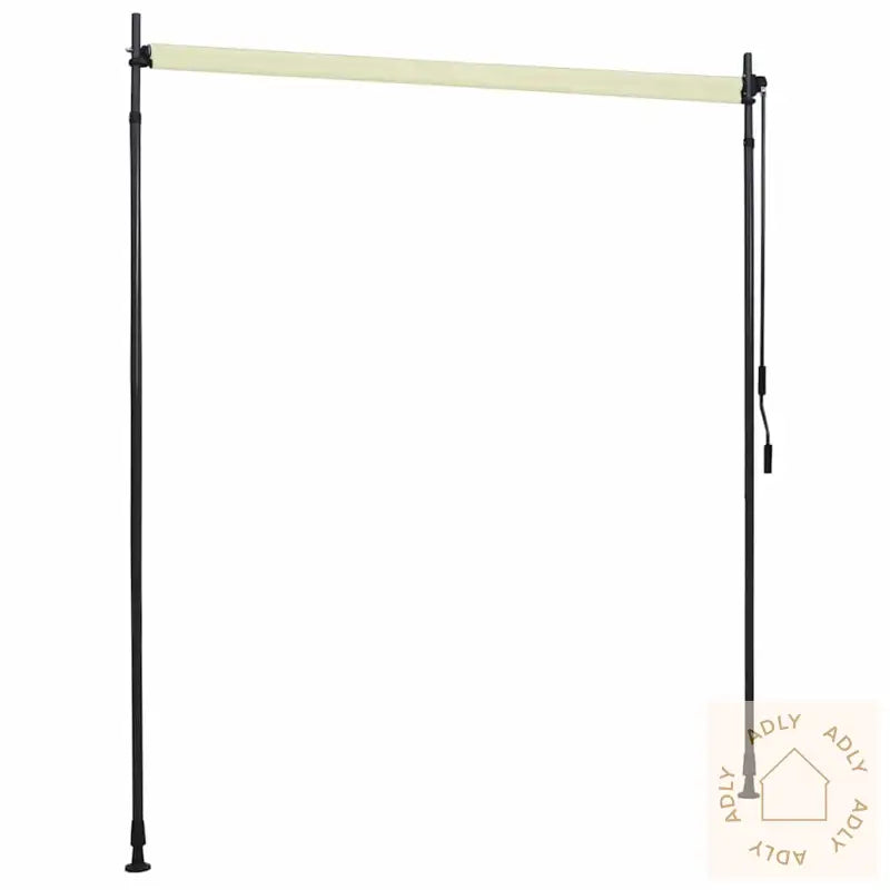 Utendørs Rullegardin 200X270 Cm Kremhvit