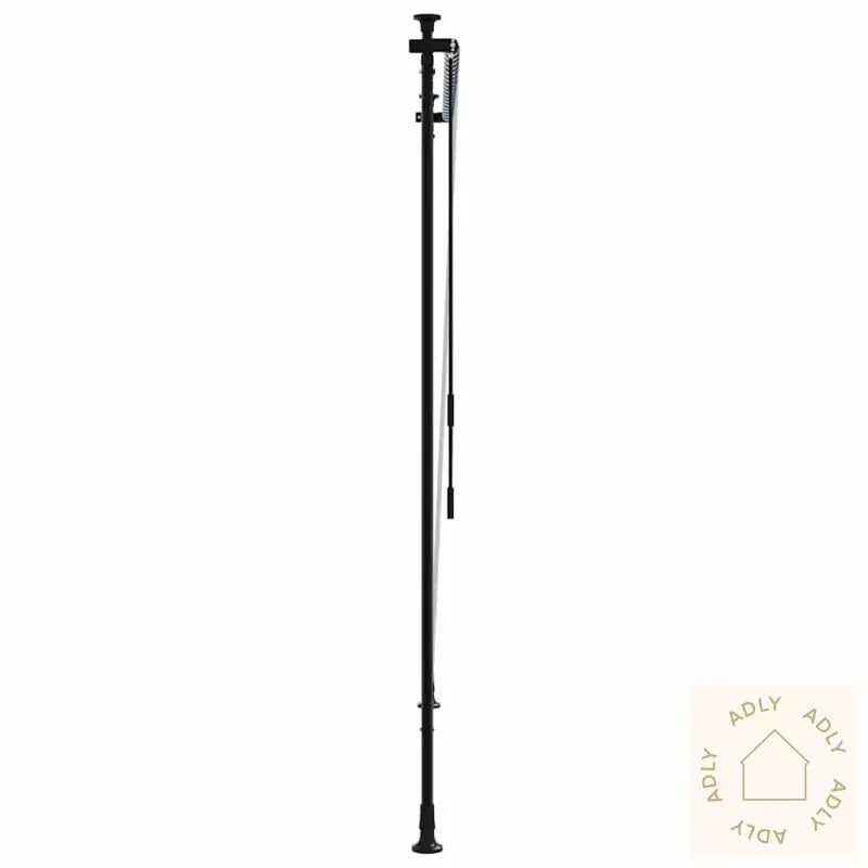 Utendørs Rullegardin Blå Og Hvit 200X270 Cm Stoff Og Stål