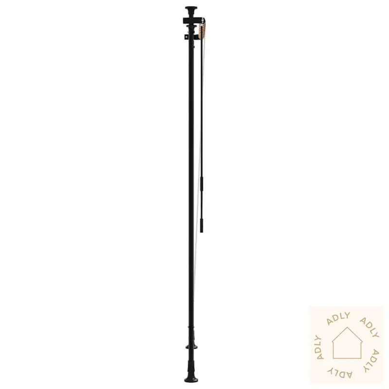 Utendørs Rullegardin Oransje Og Hvit 100X270 Cm Stoff Og Stål