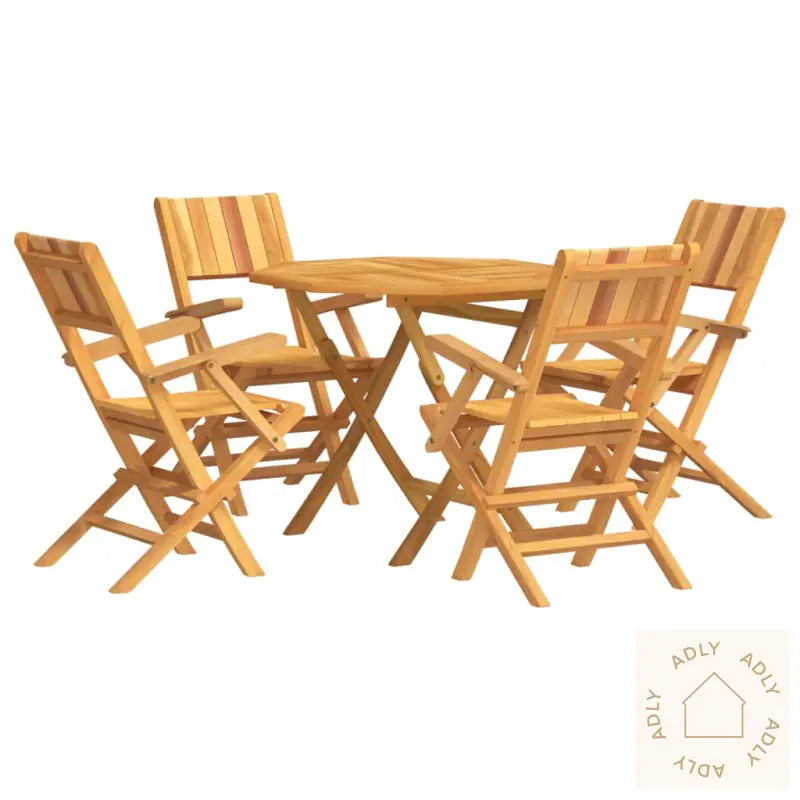 Hagespisegruppe 5 Deler Heltre Teak