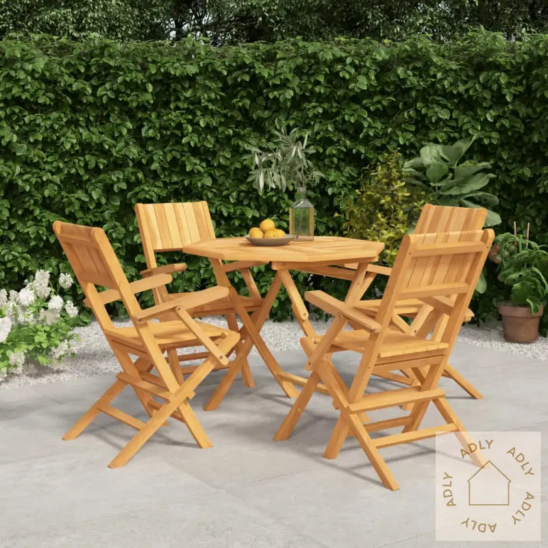 Hagespisegruppe 5 Deler Heltre Teak