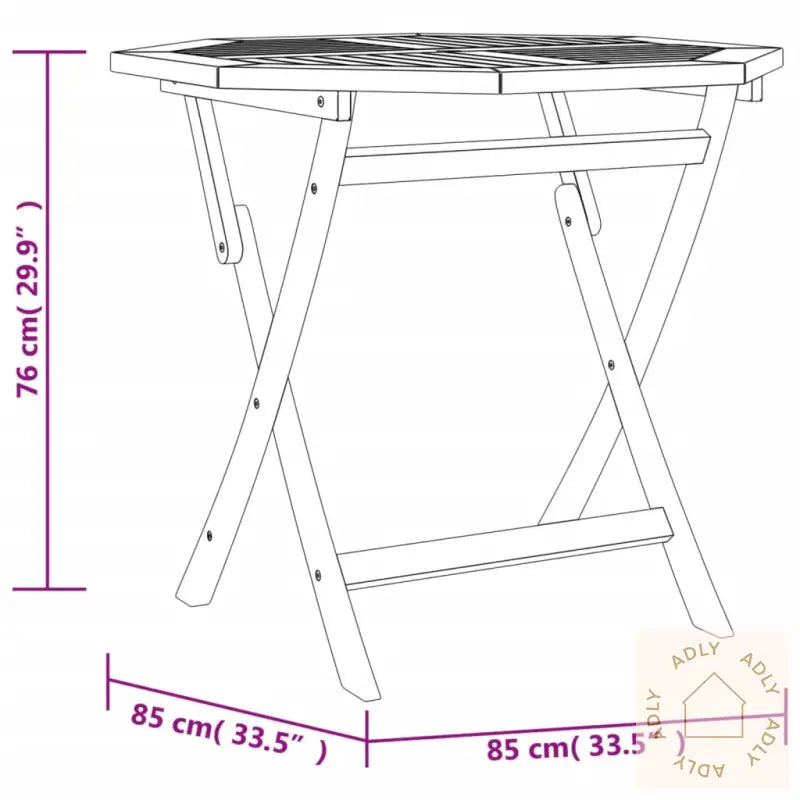 Hagespisegruppe 5 Deler Heltre Teak