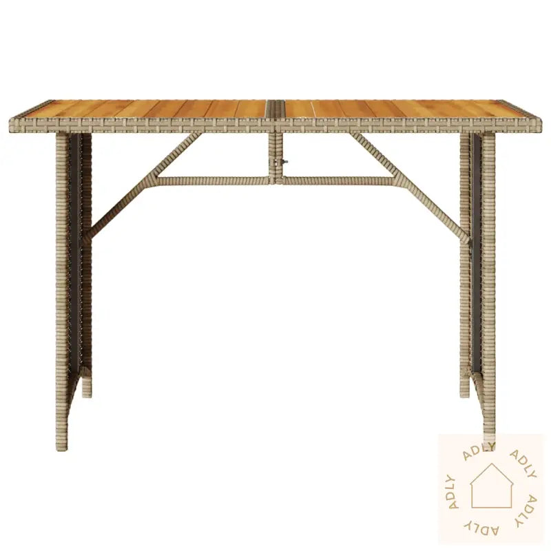 Hagespisegruppe Med Puter 2 Deler Beige Polyrotting