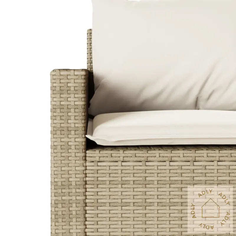 Hagespisegruppe Med Puter 2 Deler Beige Polyrotting