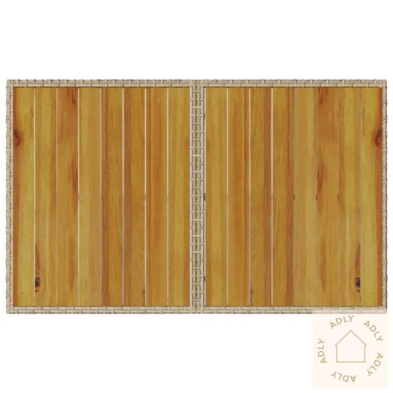 Hagespisegruppe Med Puter 2 Deler Beige Polyrotting