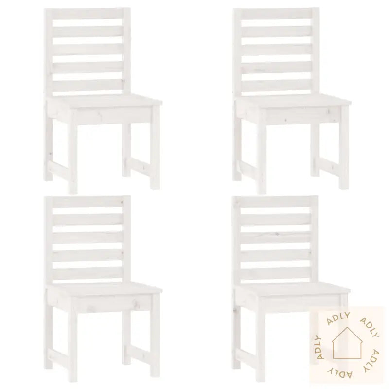 Hagespisestue 5 Deler Hvit Heltre Furu