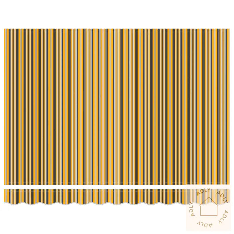 Markise Erstatningsduk For 3.5X2 M Ramme Multicolor Stripe