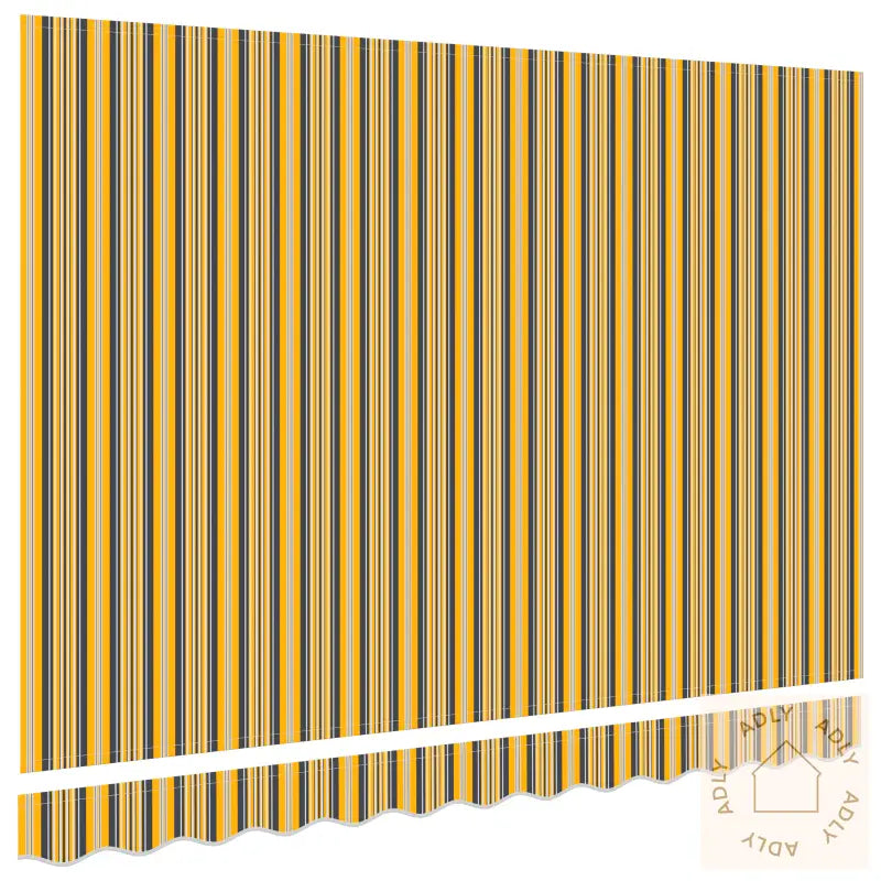 Markise Erstatningsduk For 3.5X2 M Ramme Multicolor Stripe