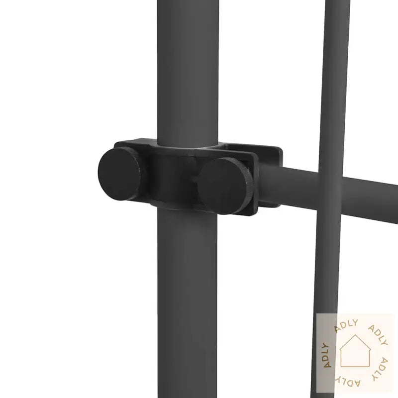 Manuell Uttrekkbar Markise Med Led 250 Cm Hvit Og Oransje