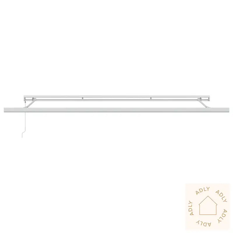 Uttrekkbar Markise Antrasitt Og Hvit 4,5X3 M Stoff Og Aluminium