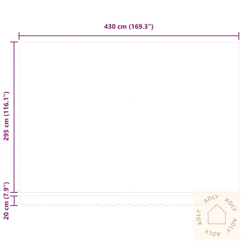 Uttrekkbar Markise Antrasitt Og Hvit 4,5X3 M Stoff Og Aluminium