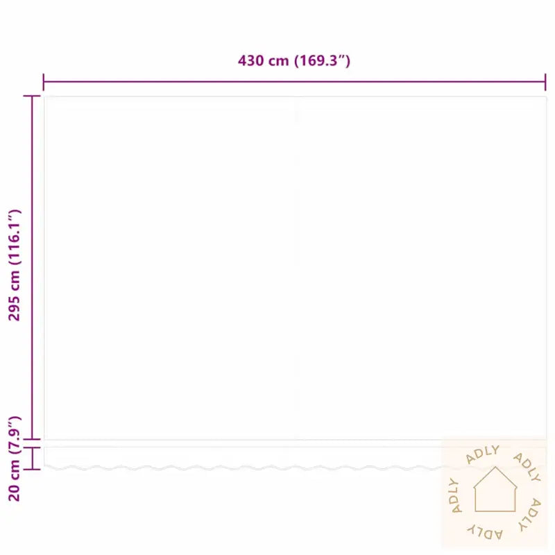 Uttrekkbar Markise Antrasitt Og Hvit 4,5X3 M Stoff Og Aluminium