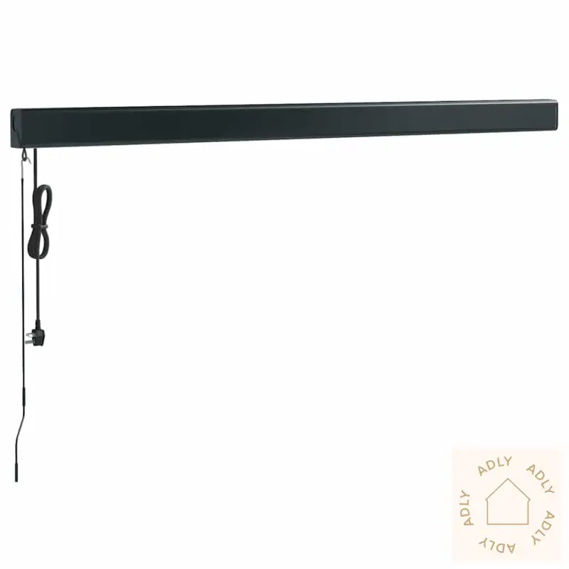 Uttrekkbar Markise Oransje Og Brun 3,5X2,5 M Stoff Og Aluminium