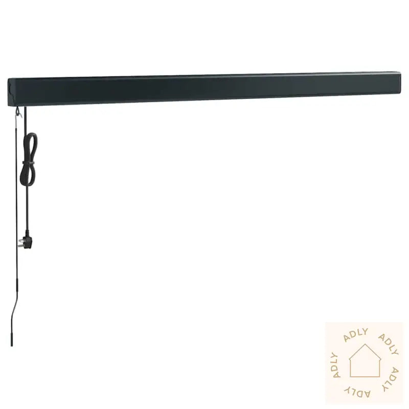 Uttrekkbar Markise Gul Og Hvit 3X2,5 M Stoff Og Aluminium