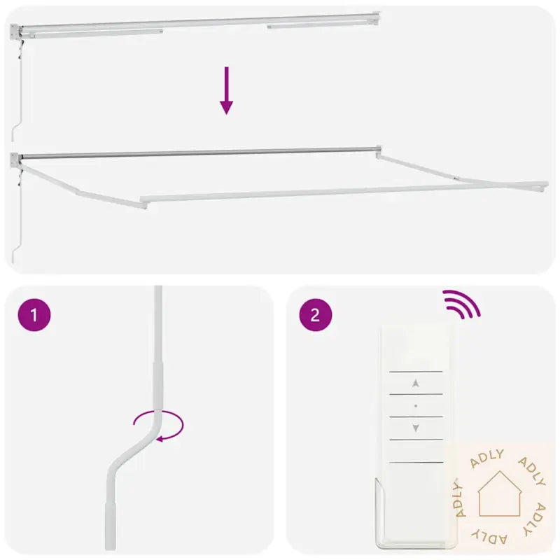 Uttrekkbar Markise Antrasitt Og Hvit 4,5X3 M Stoff Og Aluminium