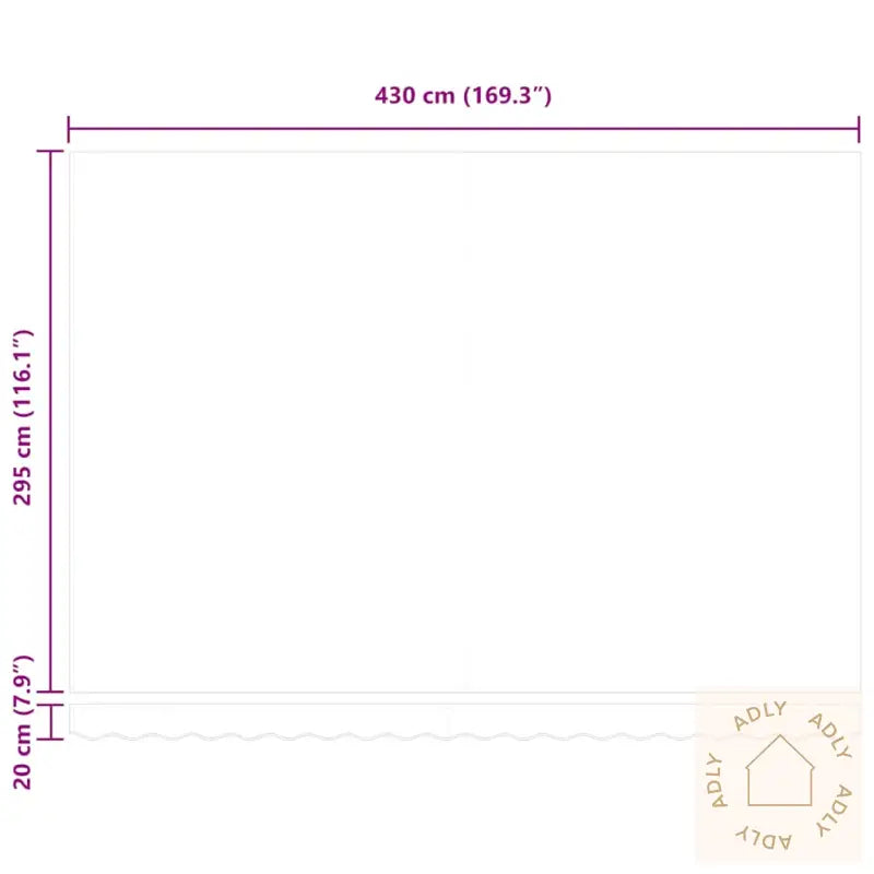 Uttrekkbar Markise Antrasitt Og Hvit 4,5X3 M Stoff Og Aluminium