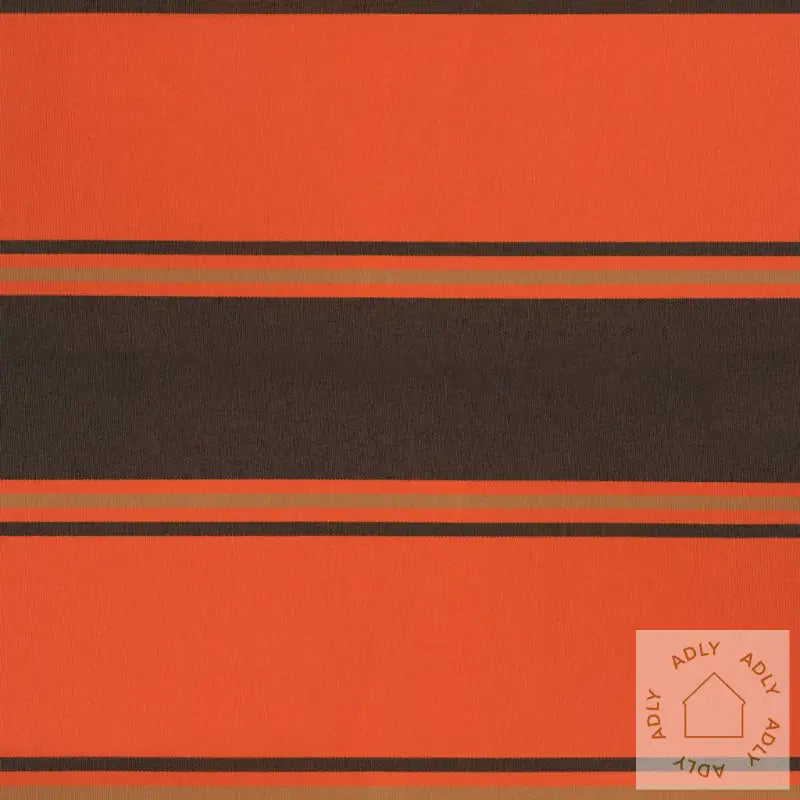 Uttrekkbar Markise Oransje Og Brun 4,5X3 M Stoff Og Aluminium