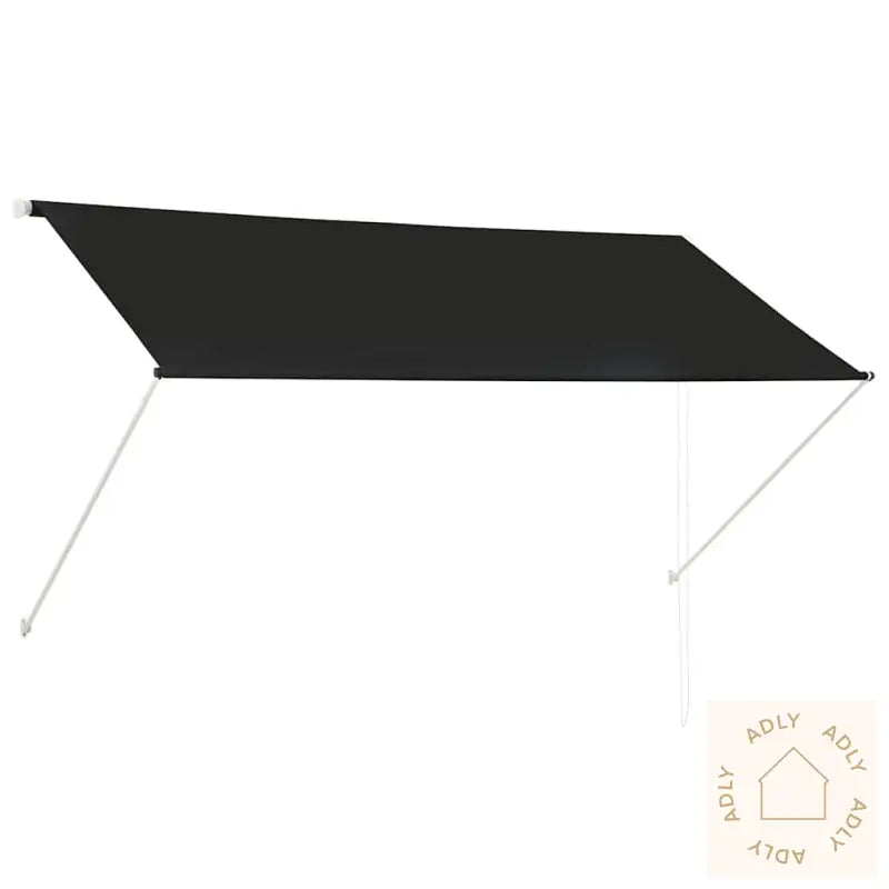 Uttrekkbar Markise 250X150 Cm Antrasitt